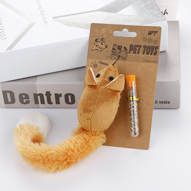 Plush Mouse with Free Interactive Catnip
