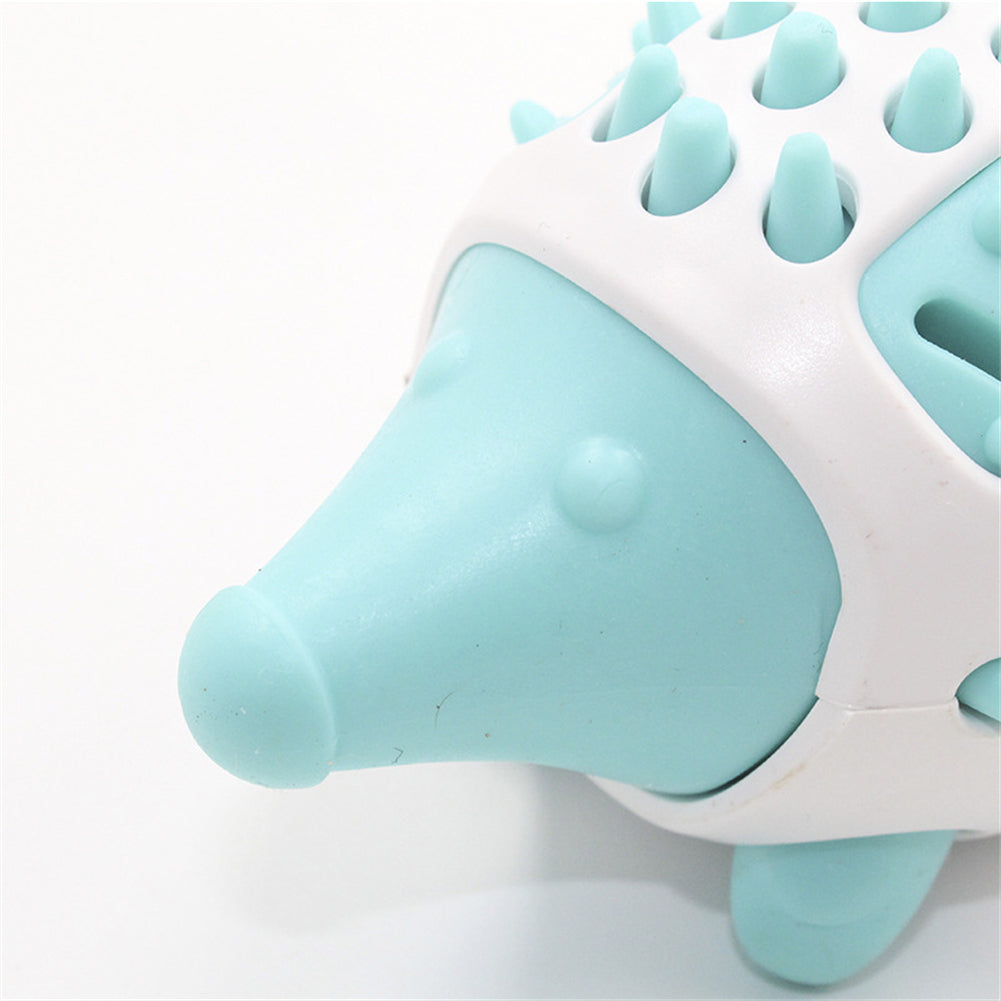 Phedgehog Shape Dog Toy Leaking Food Toys