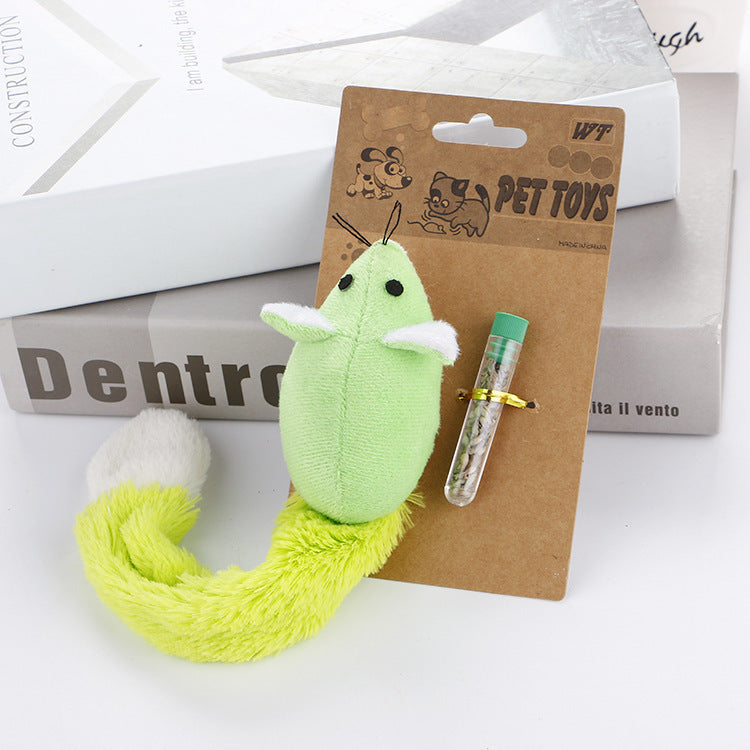 Plush Mouse with Free Interactive Catnip