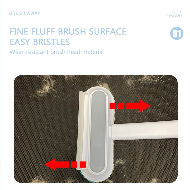 4 In 1 Multifunctional Hair Removal Brush Pet Dog Cat Hair Cleaner Brush Cat Hair Remover Window Screen Cleaning Tool Gadgets - pettspy