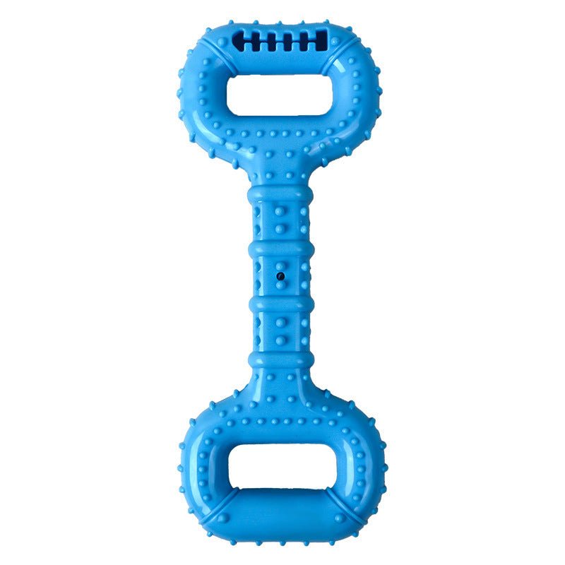 Active Dog Bone Toys with Pull Band & Teething Aid - pettspy