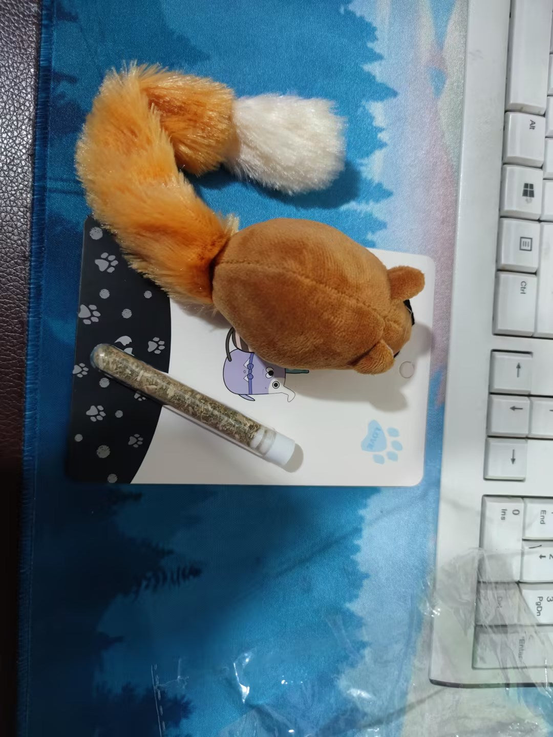 Plush Mouse with Free Interactive Catnip