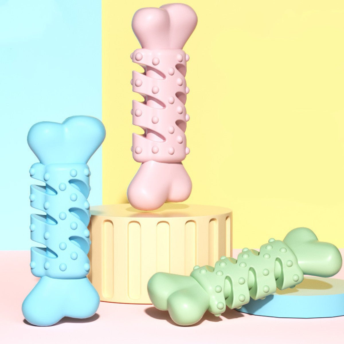 Chewable Dog Bone Toy - pettspy