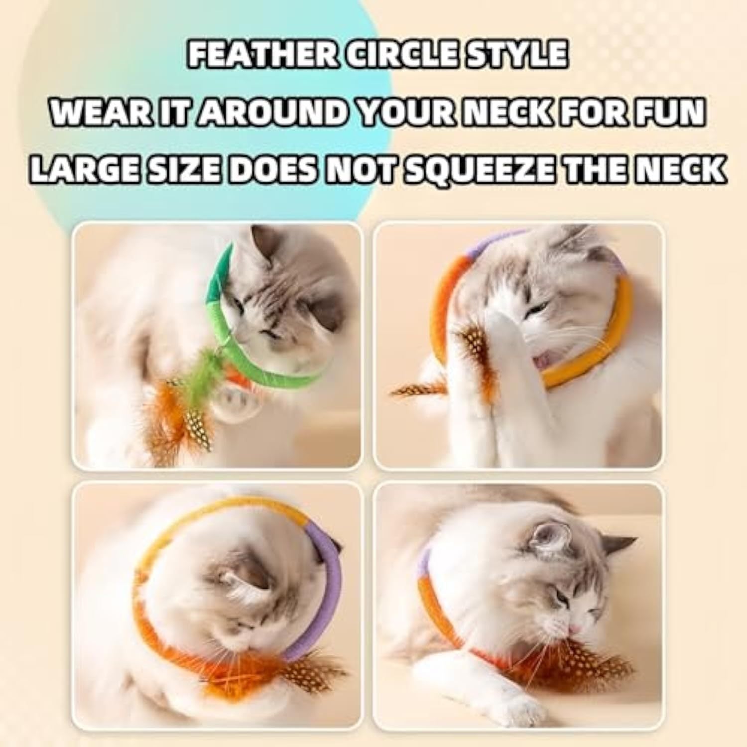 Cotton Rope Cat Toys Catnip Toys With Feather - pettspy