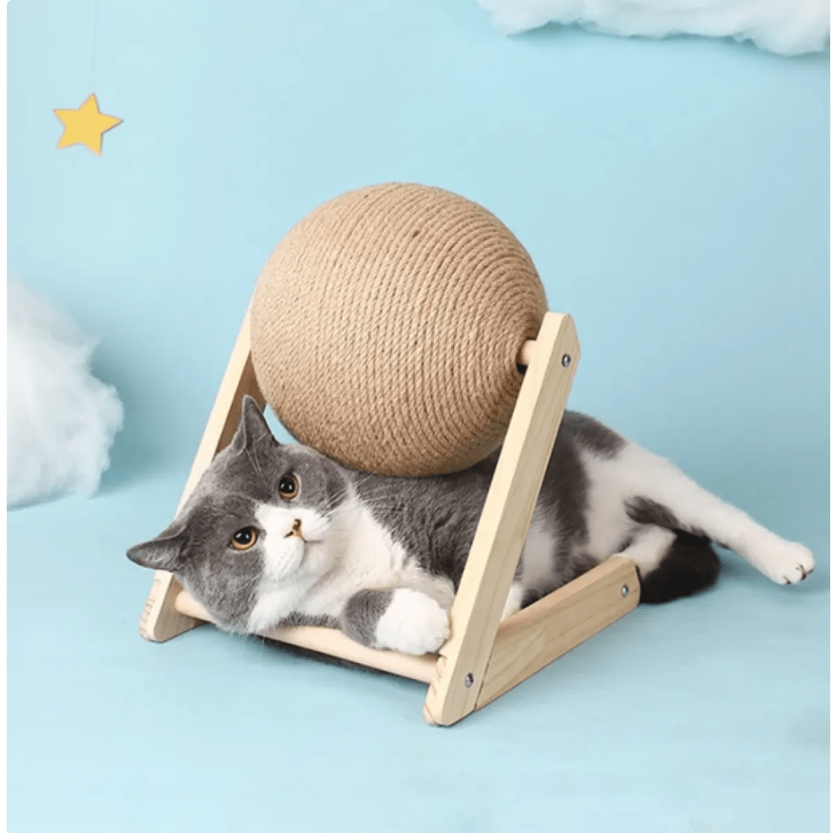 Durable Cat Scratching Post Frame - pettspy
