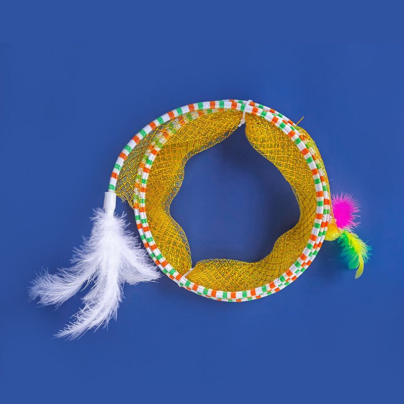 Foldable Storage Of Cat Tunnel Toys - pettspy