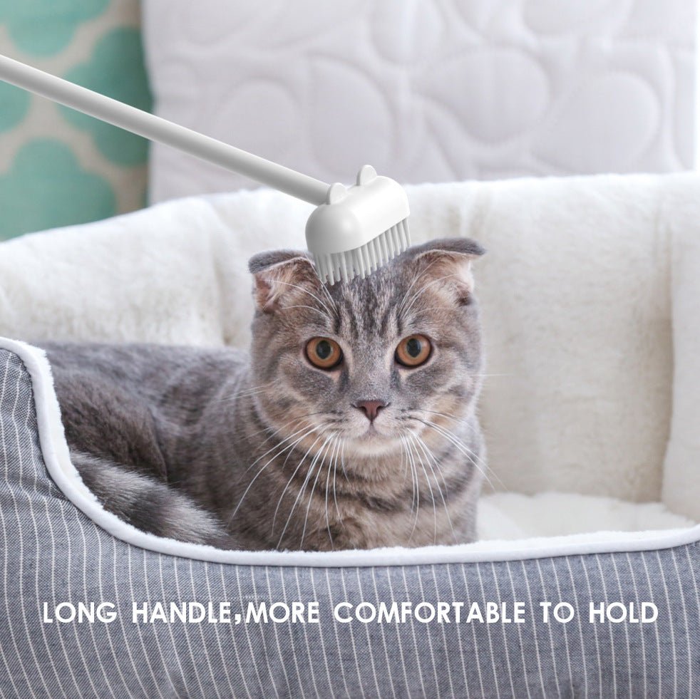 Funny Cat Comb Toy Sticker - pettspy