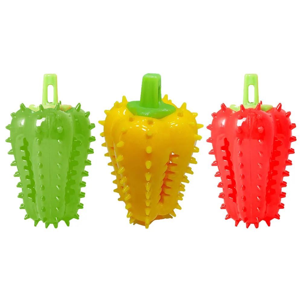 Interactive Dog Teething Chili Chewers Toy Interactive Toys Dog Toys - pettspy
