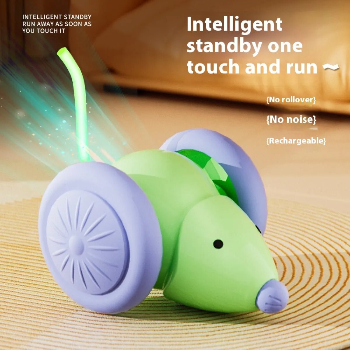 Interactive Electric Mouse Cat Toy - pettspy