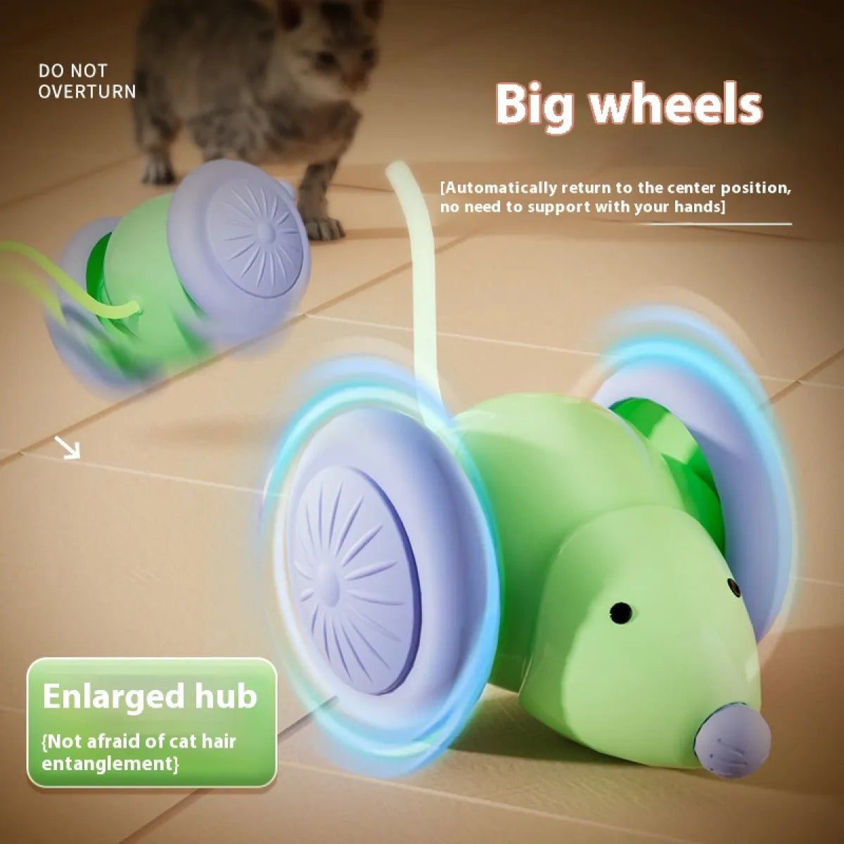 Interactive Electric Mouse Cat Toy - pettspy