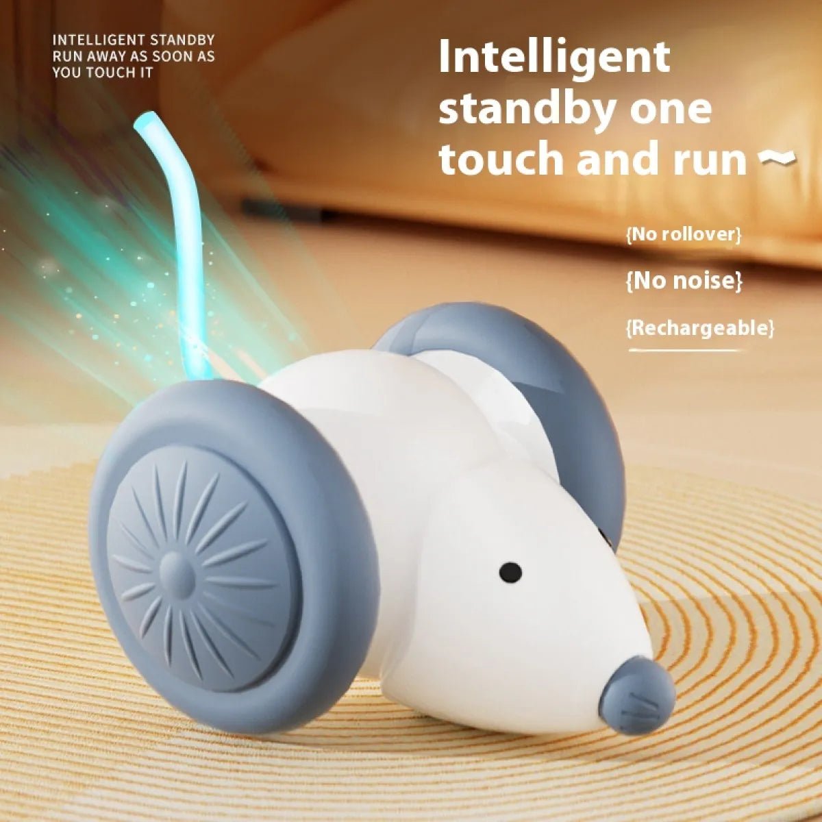 Interactive Electric Mouse Cat Toy - pettspy