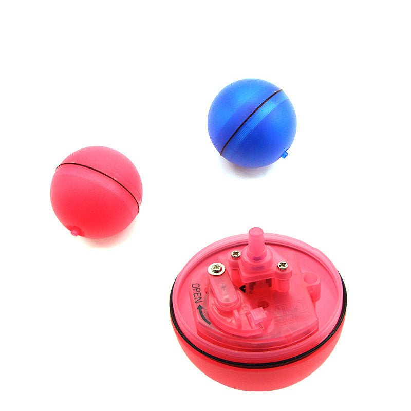 LED Laser Electronic Rolling Pet Funny Cat Toy Ball - pettspy