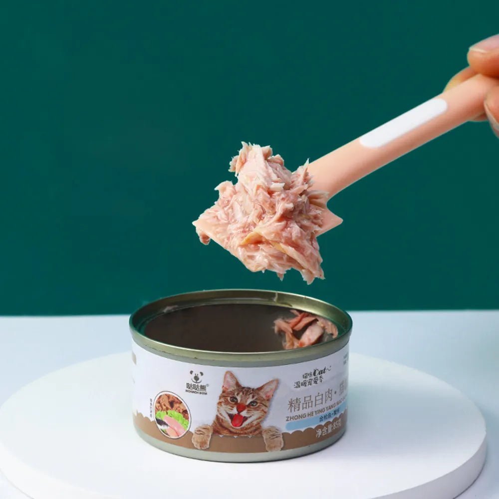 Long - Handle Pet Feeding Spoons - pettspy