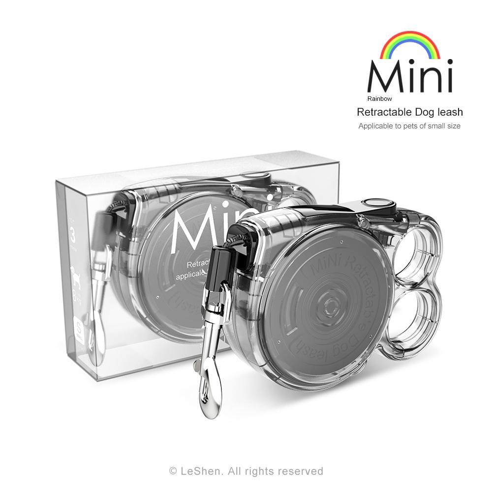 Mini Retractable Dog Leash - For Small Pets Lightweight Design Easy To Use Ideal For Outdoor Use - pettspy