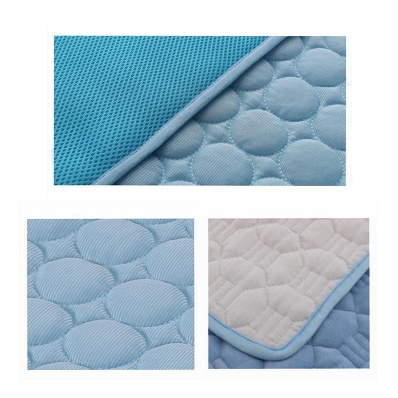 Pet Dog Cat Ice Silk Cold Nest Pad For Cooling In Summer - pettspy