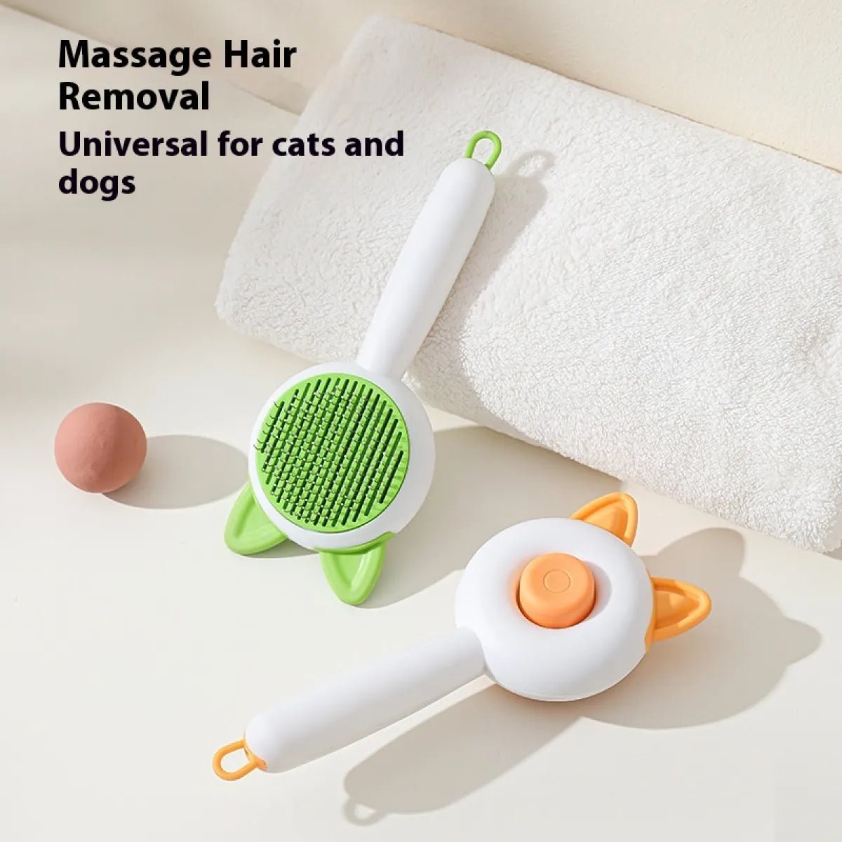 Pet Hair Remover Brush For Dogs Cats Grooming - pettspy