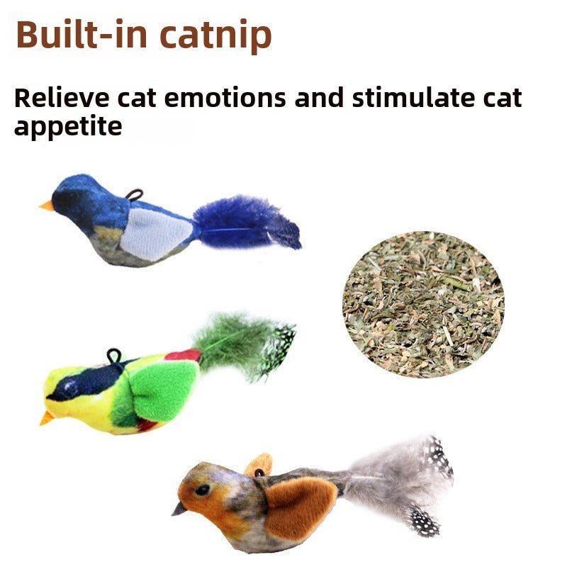 Pet Sound Bird Toy, Universal For Pets Of All Ages, Safe Material, Durable And Anti - bite, Alleviate Pet Anxiety - pettspy