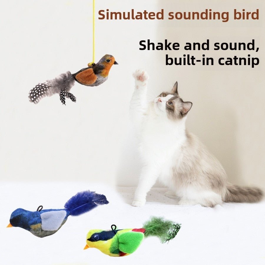 Pet Sound Bird Toy, Universal For Pets Of All Ages, Safe Material, Durable And Anti - bite, Alleviate Pet Anxiety - pettspy