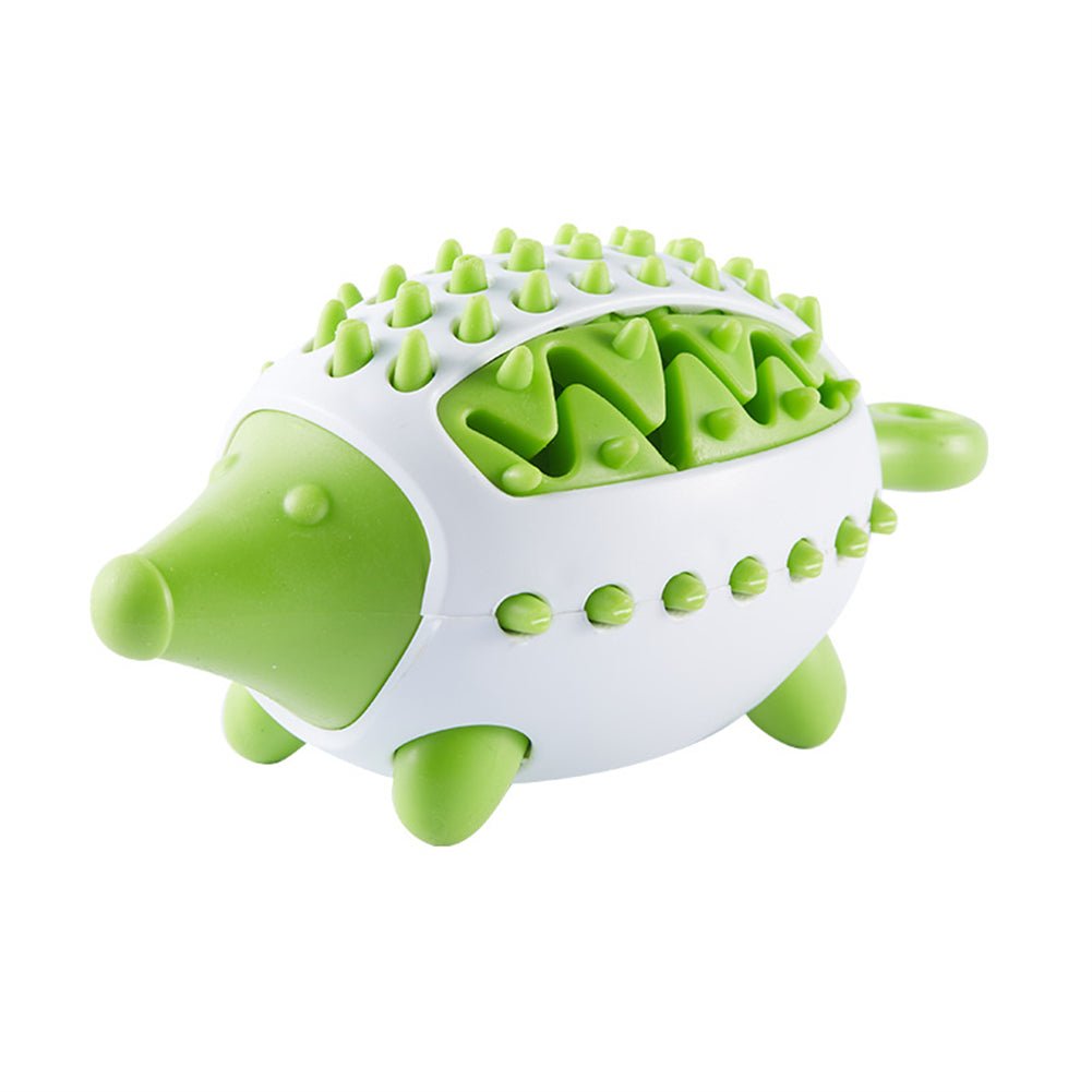 Phedgehog Shape Dog Toy Leaking Food Toys - pettspy