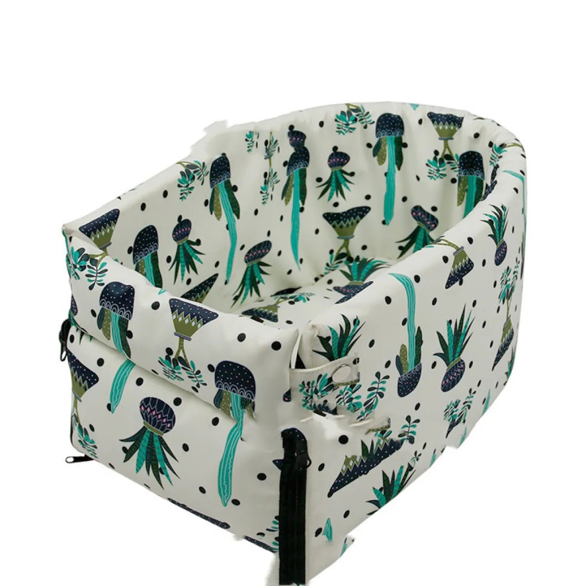 Printed Skid - Proof Car Pet Nest - pettspy