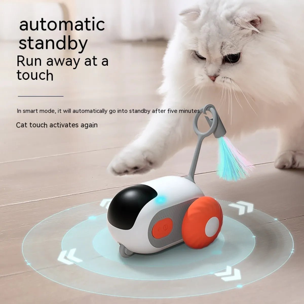Remote Control Interactive Cat Car - pettspy