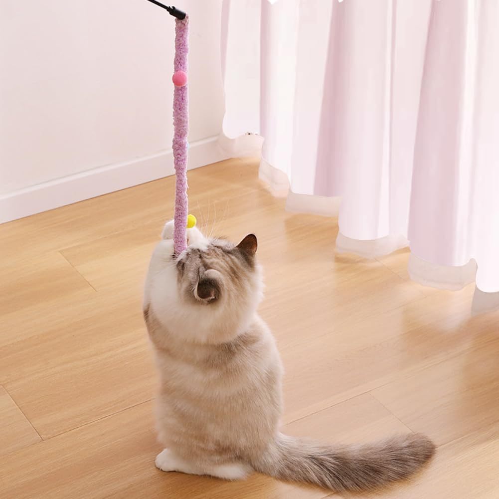 Teaser Wands Interactive Cat Toys For All Breed Sizes - pettspy