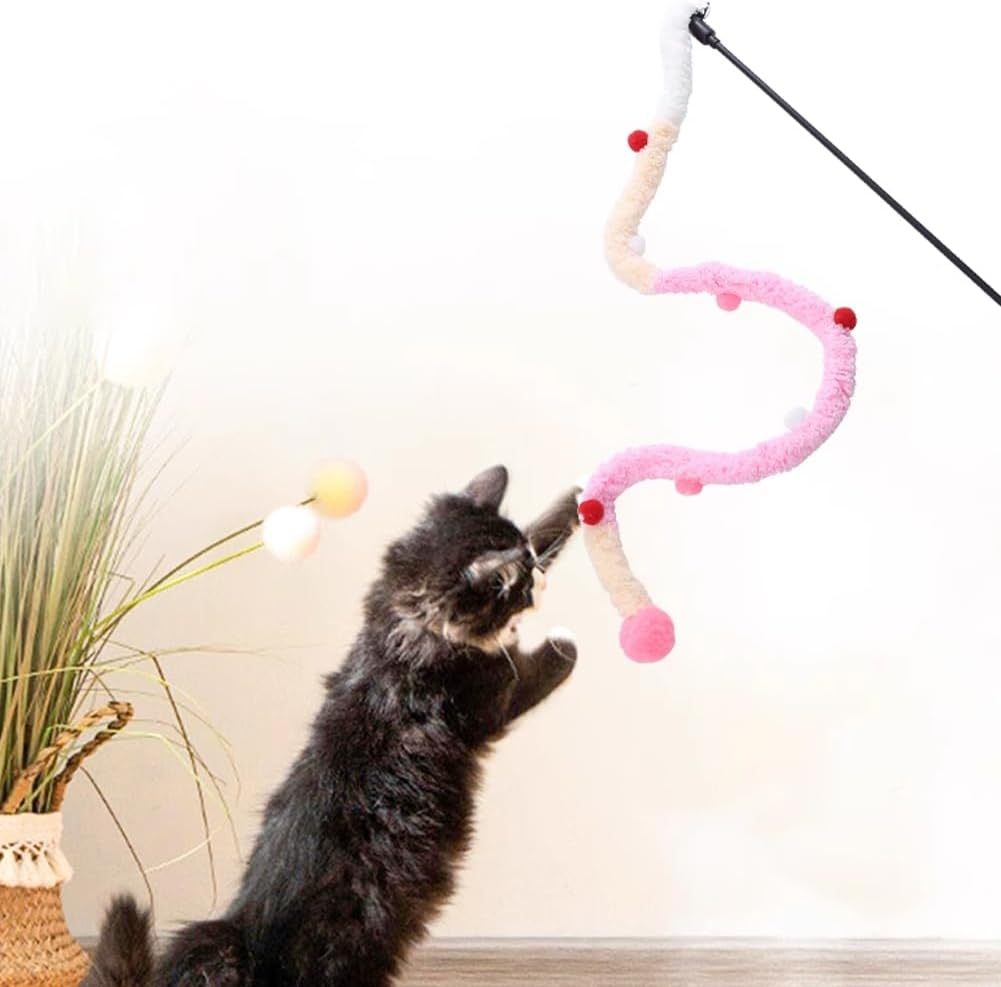 Teaser Wands Interactive Cat Toys For All Breed Sizes - pettspy