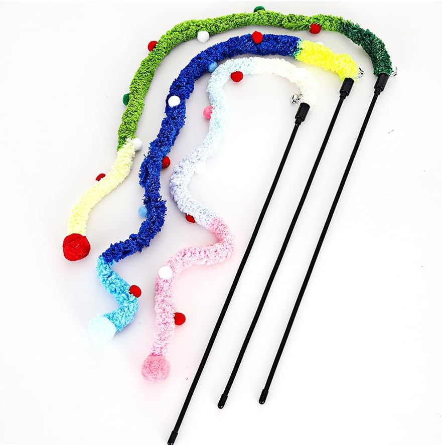 Teaser Wands Interactive Cat Toys For All Breed Sizes - pettspy