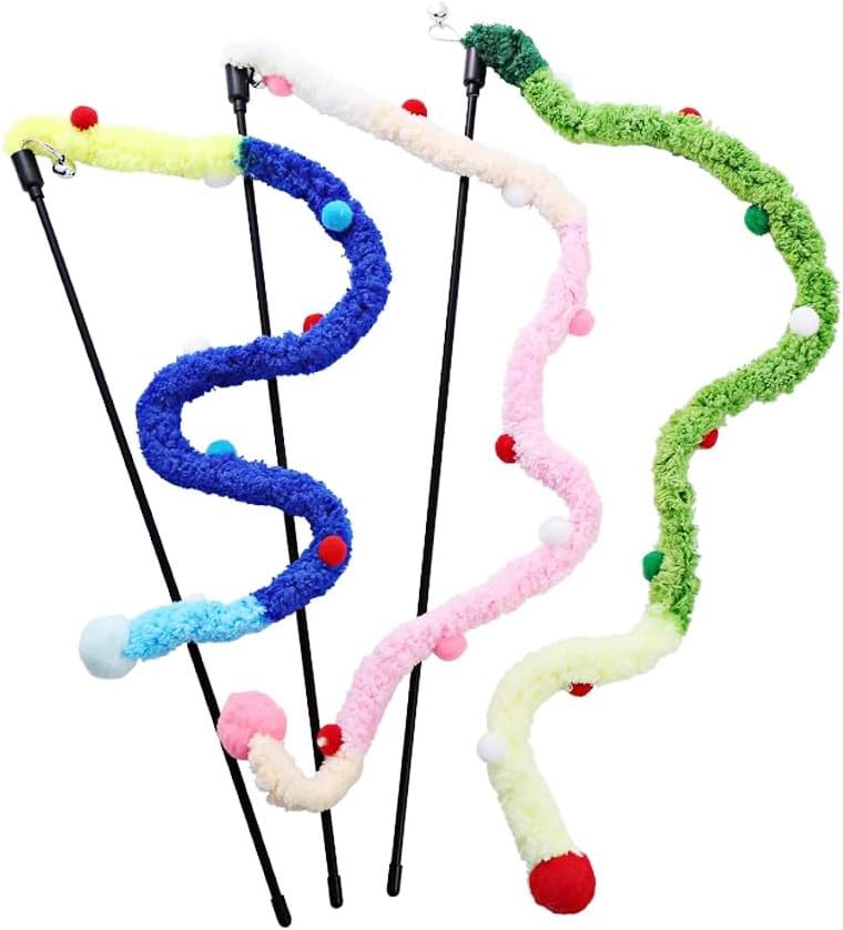 Teaser Wands Interactive Cat Toys For All Breed Sizes - pettspy