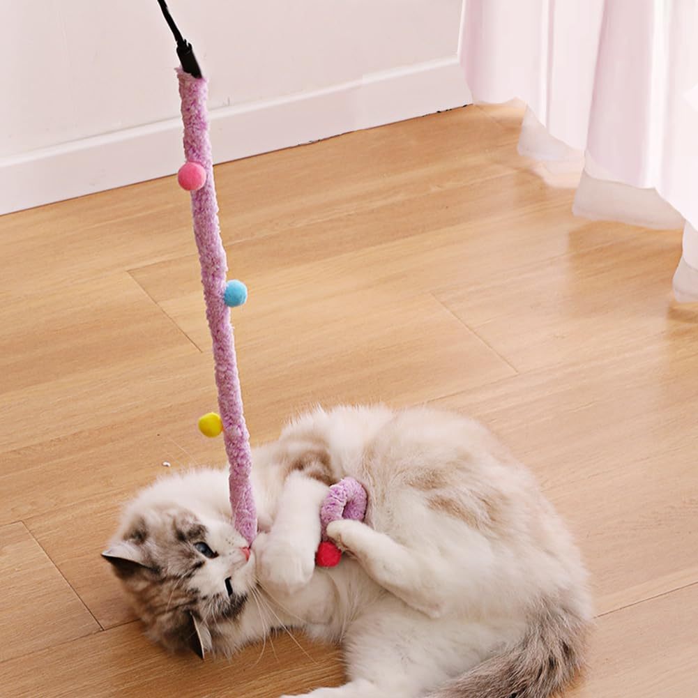 Teaser Wands Interactive Cat Toys For All Breed Sizes - pettspy