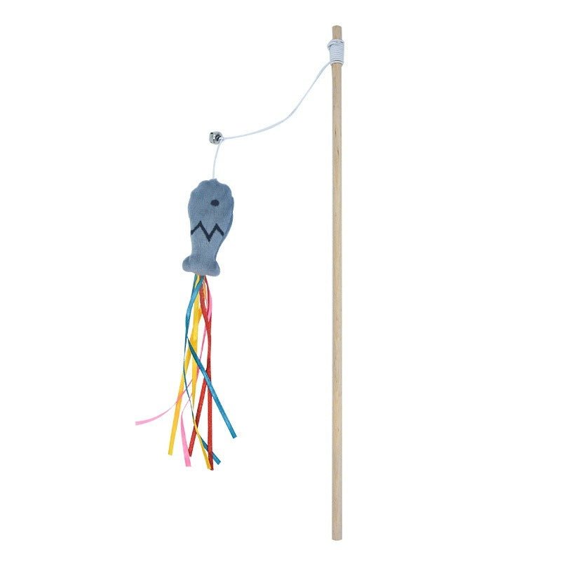 Wand Toys Interactive Cat Toys With Catnip Fish - pettspy