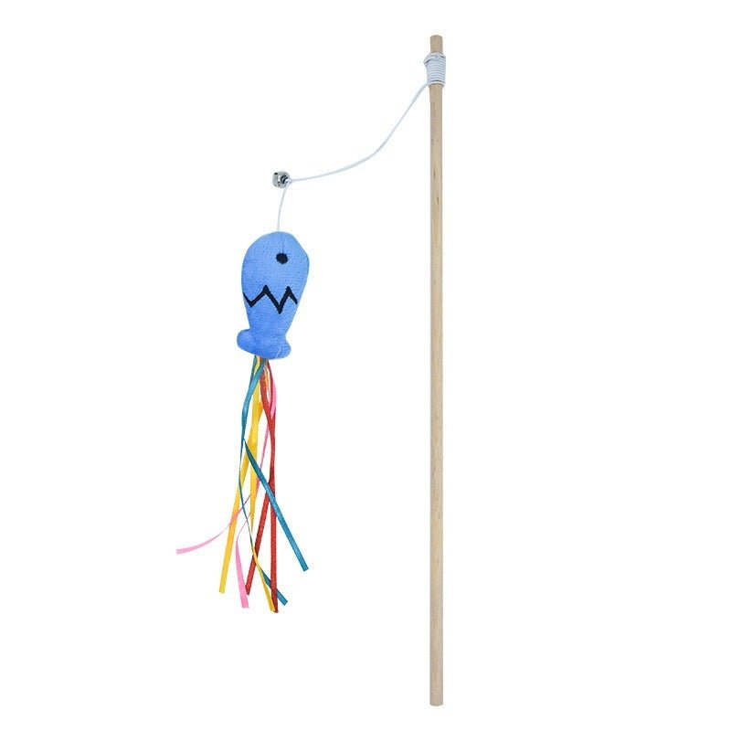 Wand Toys Interactive Cat Toys With Catnip Fish - pettspy