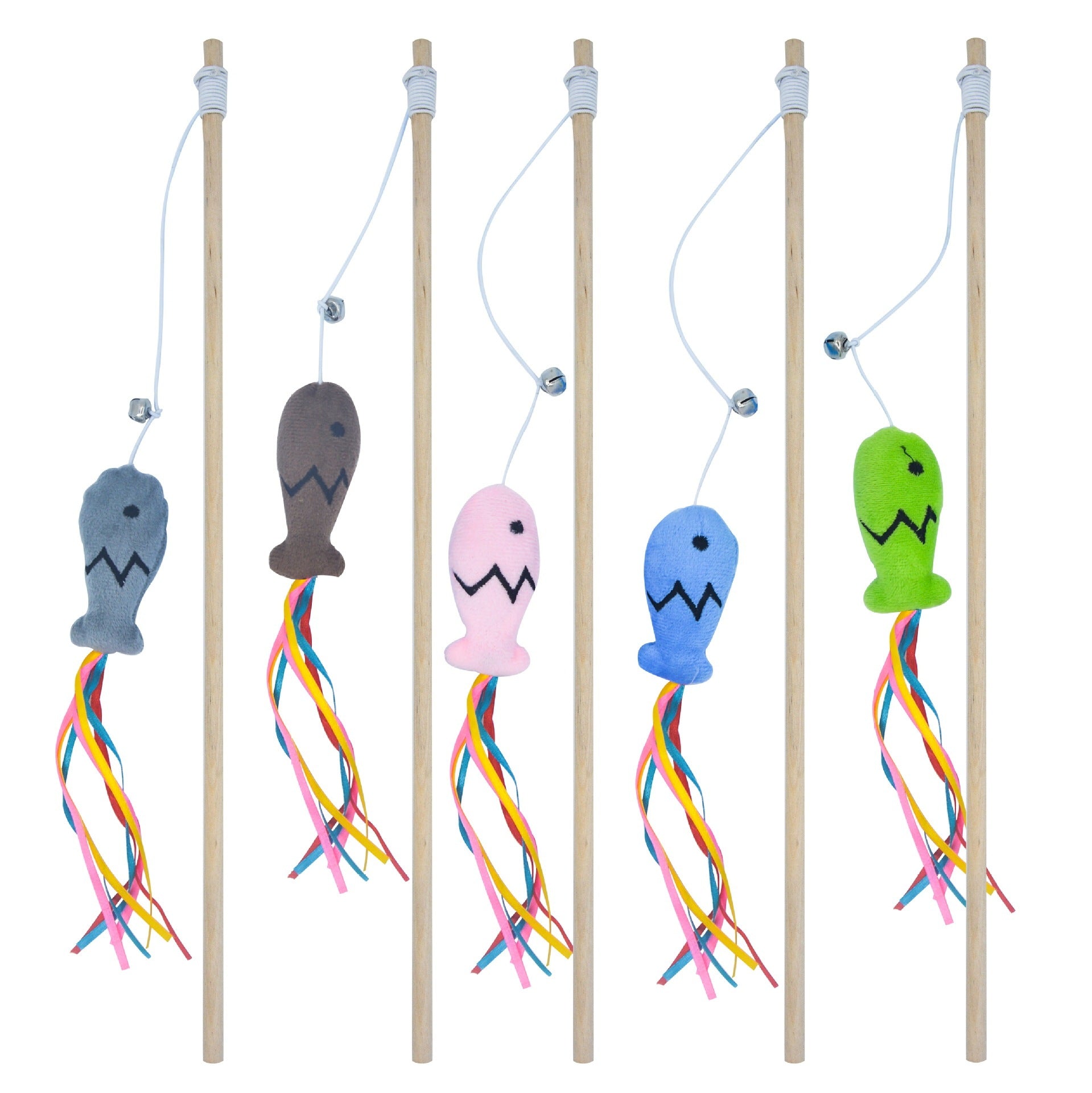 Wand Toys Interactive Cat Toys With Catnip Fish - pettspy